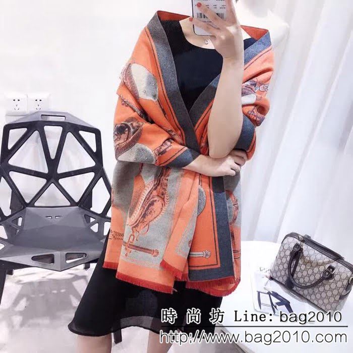HERMES愛馬仕爆款 時尚百搭圍巾 LLWJ7752